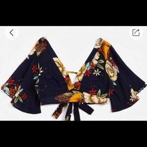 Crop Top & Shorts Matching set.